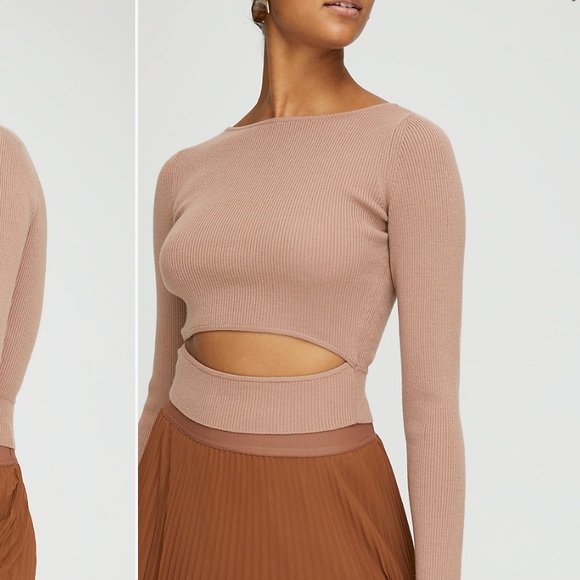 Aritzia Wilfred YANNICE longsleeve top - Picture 4 of 4